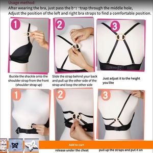 Fix your straps in back so they don’t show. Pack of 8